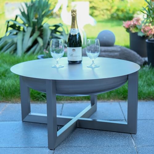 Stahlkunst Edelstahl Deckel für Feuerschalen