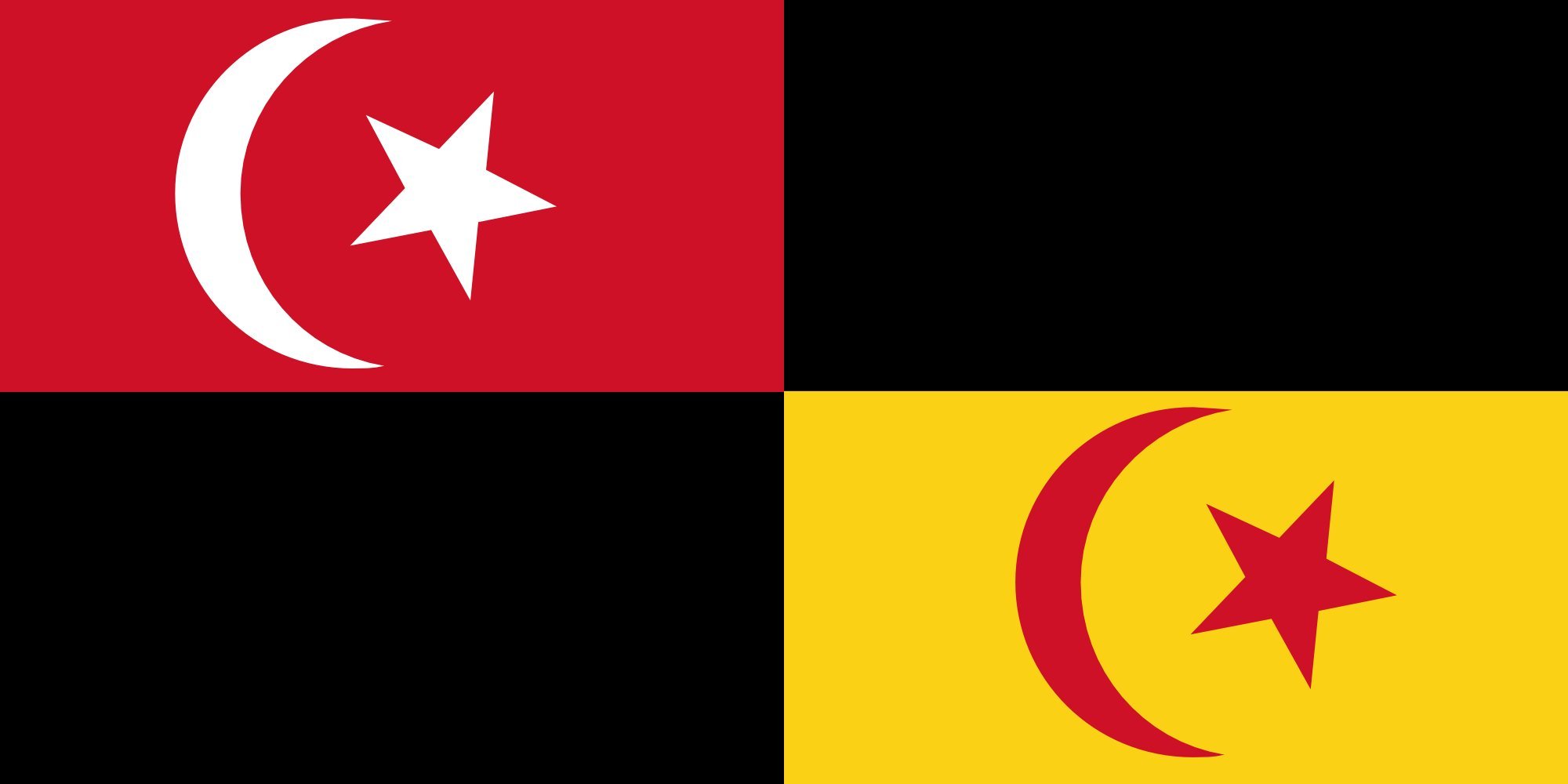 Drapeau Muar de grande taille pour décoration extérieure et célébration