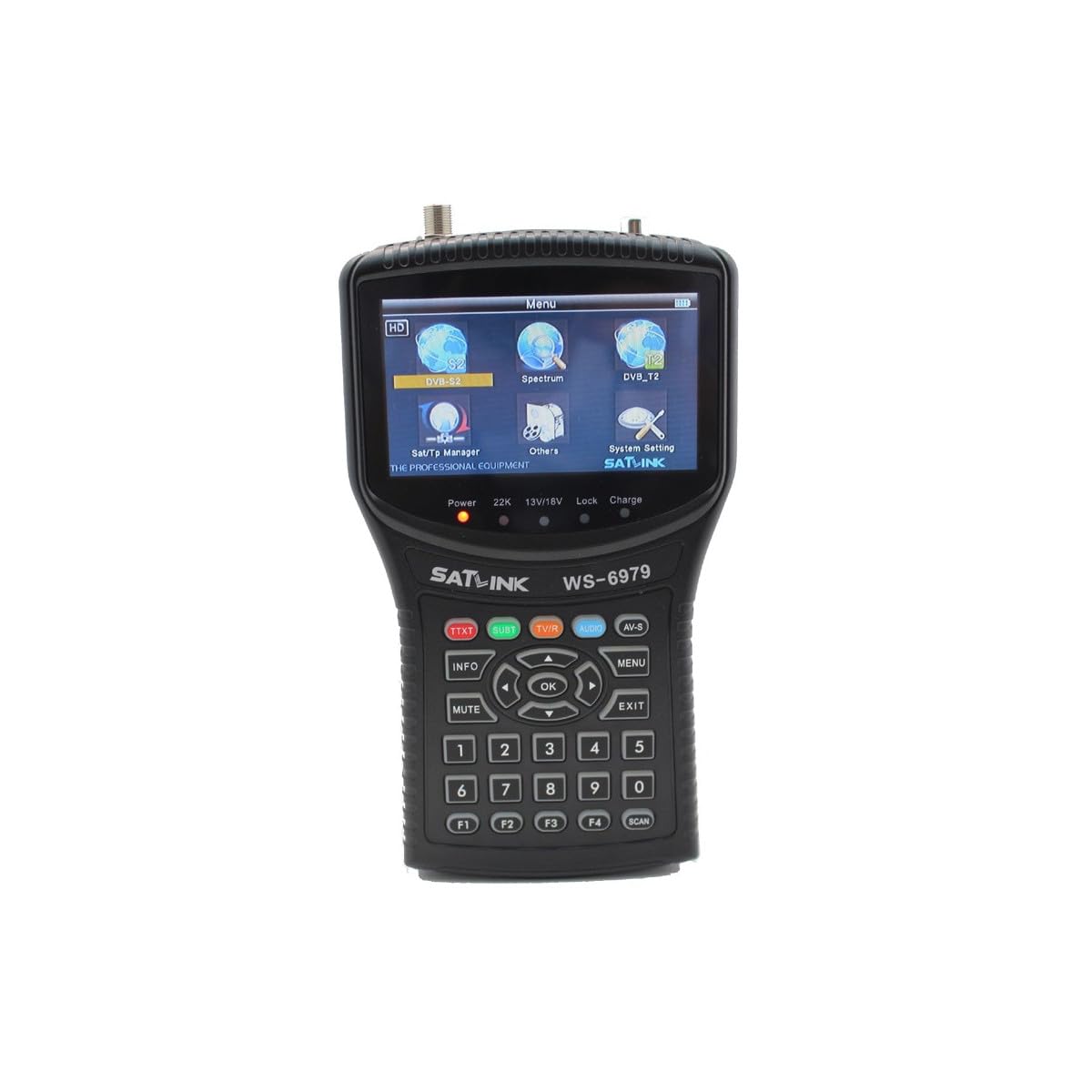 Satlink WS6979 Edition 2 MESUREUR DE Champ Combo DVB S2 DVB T2 + Spectre DVB S DVB S2