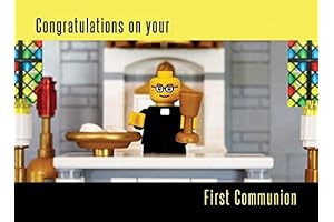 Brick First Communion Card