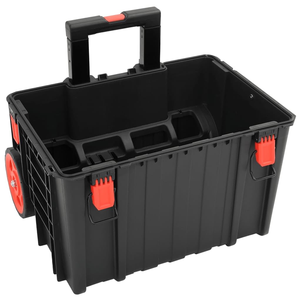 Valigetta rigida portatile in PP e ABS, 55,5 x 34,5 x 13,5 cm, con design antiurto e valvola di pressione integrata, Nero , 56.5 x 45.5 x 48 cm, alla moda