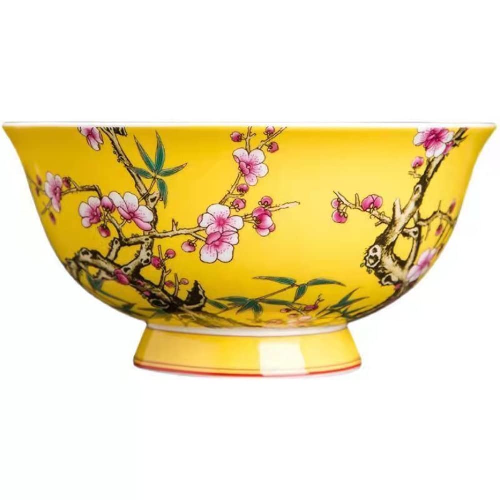 Cuenco de cerámica de 16 cm XIALON lavable y resistente color ciruela