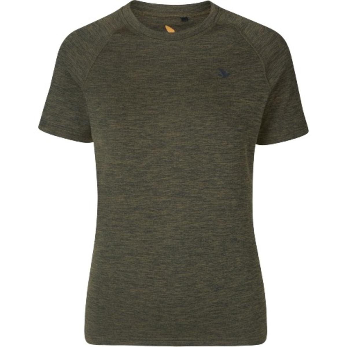 Seeland Women's Green Active S/S T-Shirt Pine Small Small