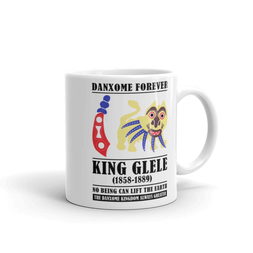 Danxome Forever King Glele Mug 325 ml White