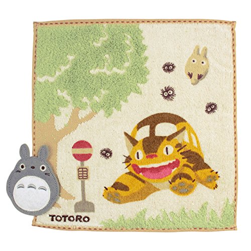 Image of Studio Ghibli - My Neighbor Totoro - Totoro at Catbus Station, Marushin Mini Towel