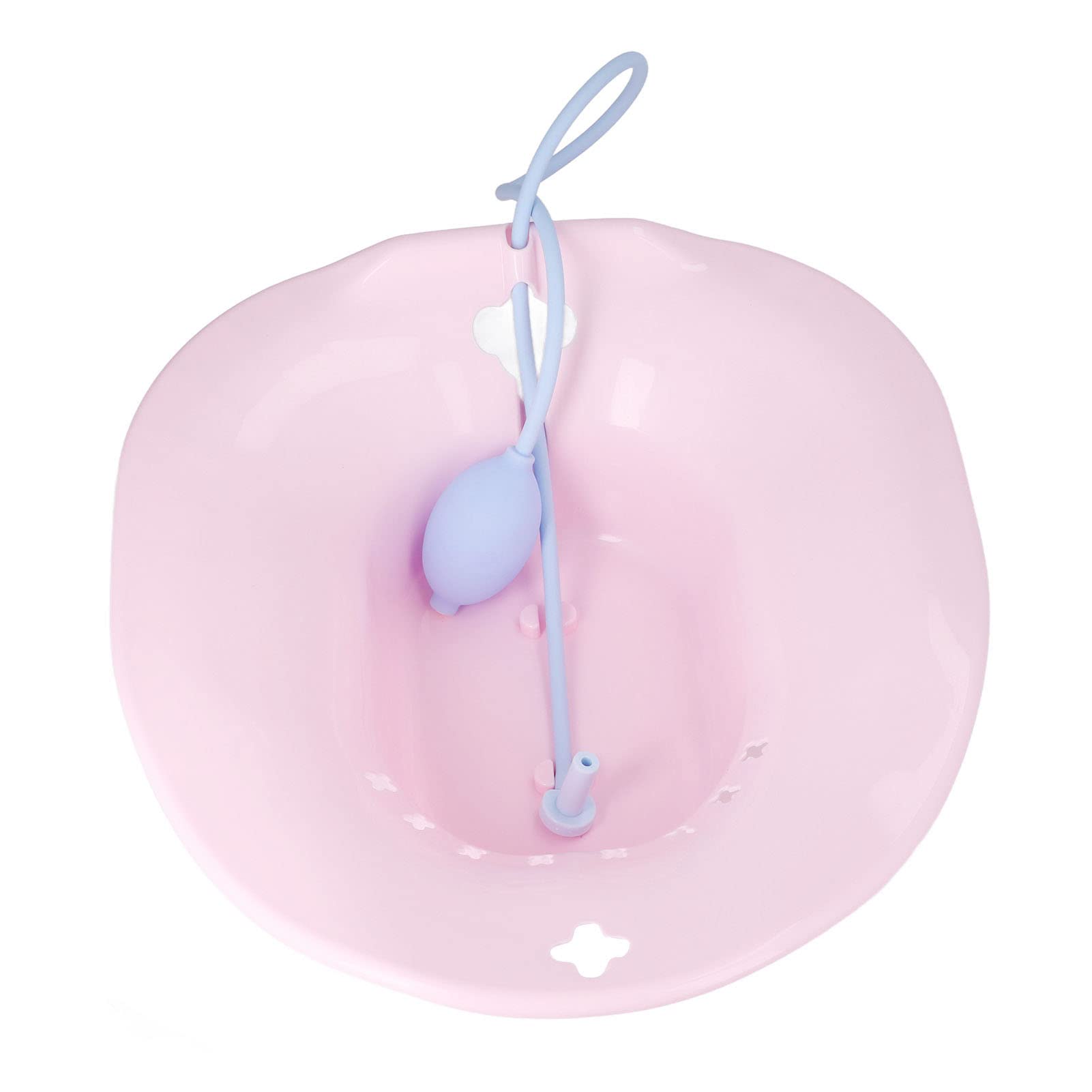 Hip Bath Sitz Bath nad toaletą Specjalna umywalka dla kobiet w ciąży Sitz Bath do toalety Hemoroidy Opieka poporodowa Różowy