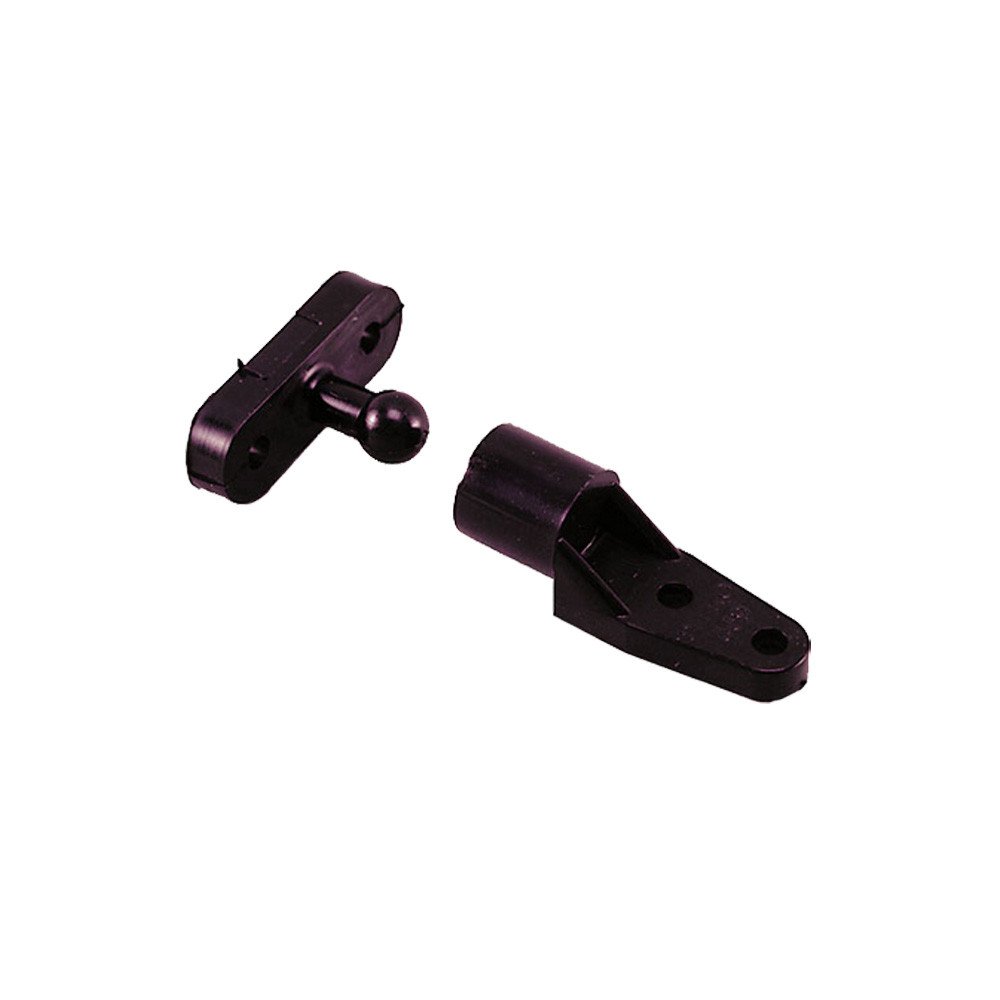 Perko Door Catches - Black Nylon - Pair