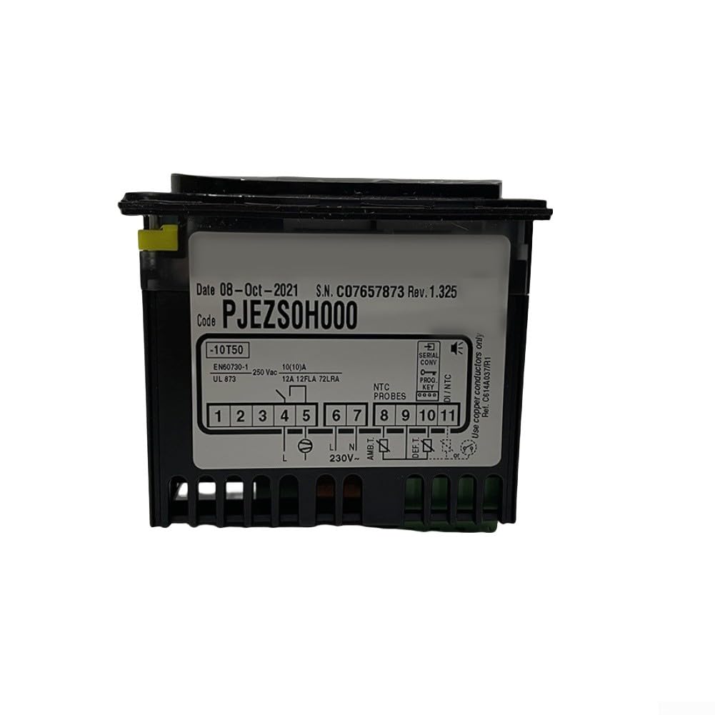 Oniissy Termostato controlador de temperatura digital con sonda de sensor de 115 V compatible con sistema Carel para equipos de refrigeración comercial