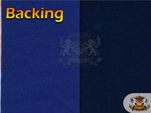 Miniatura 2 de Tela de tapicería sólida de terciopelo ultra flocado 05 AZUL MARINO  58" de anchoVendido...