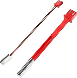 2 Sets 100K Thermistor Temperature Sensor XH1.25 Terminal 3D Printer Parts 24V 40W Cartridge Heater XH2.54 Compatible with Ender-3 S1 (Color : 2 Sets 24V 40W Red)