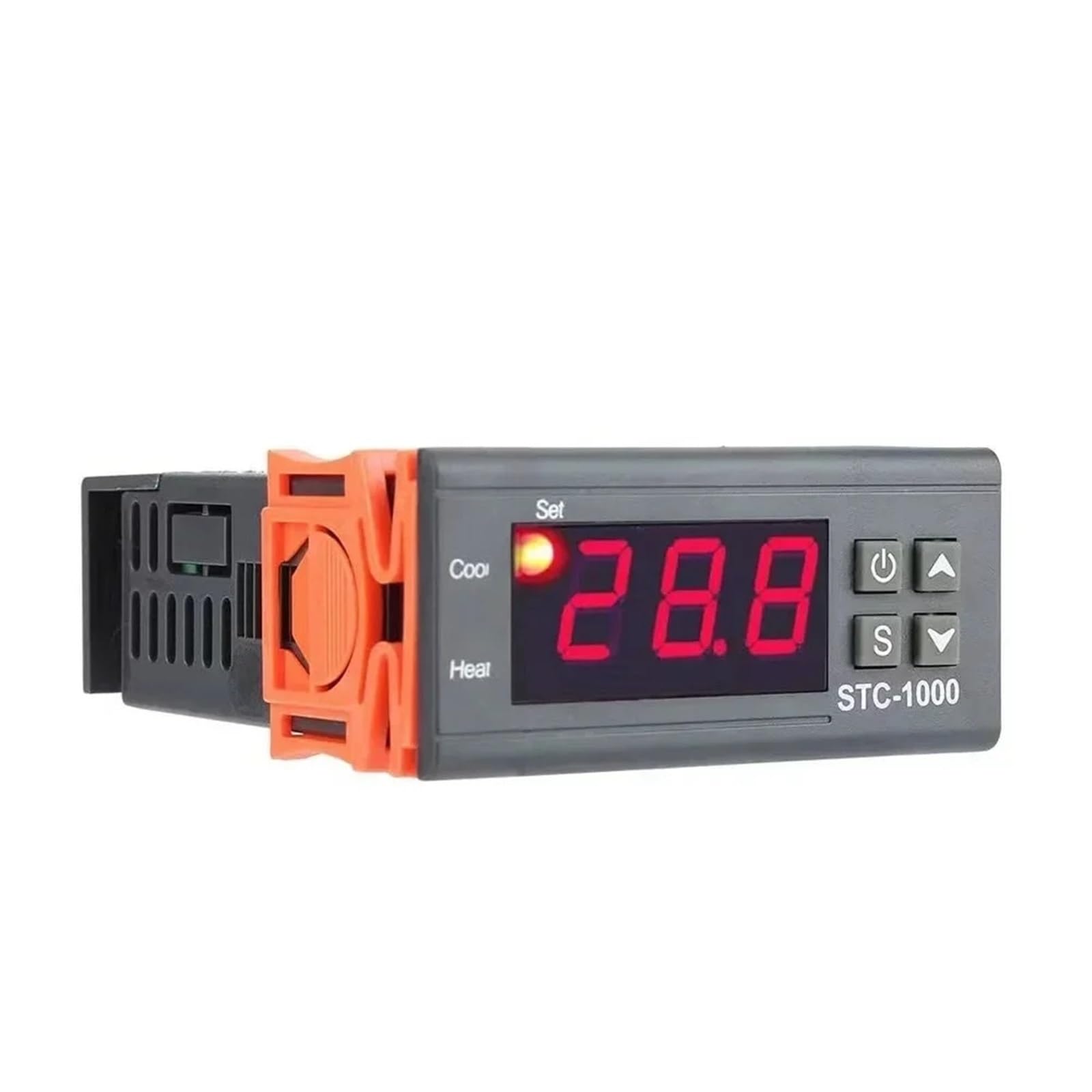 1 pz STC-1000 STC-1000 LED Termostato digitale for incubatore Regolatore di temperatura Termoregolatore Relè Riscaldamento Raffreddamento 12V 24V 220V(AC 110V-220V)