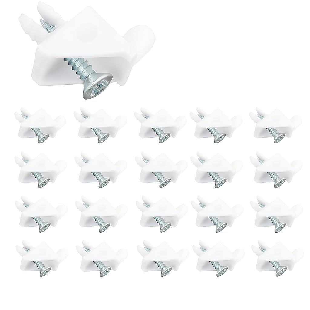 Vayfoni White 24Pcs Shelf Pins Plastic Shelf Support Pegs – Spare Shelf Support For Cabinet Bookcase Wardrobe Furniture – Compatible With Ikea Shelf Pegs Repair Parts