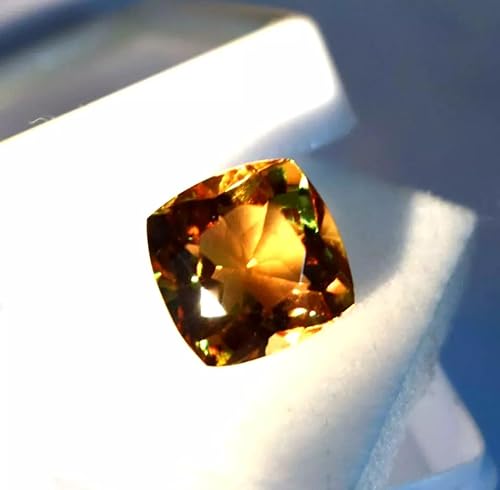 Generic G32 8-10 Ct Natural Color Changing Alexandrite Cushion Cut Loose Gemstone Collectible Gems Stone thumb #3