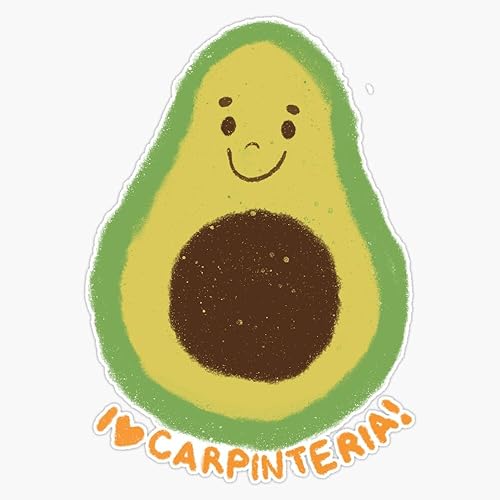 Miniatura 1 de Carpinteria Avocado Window Water Bottle Bumper Sticker Decal 5"