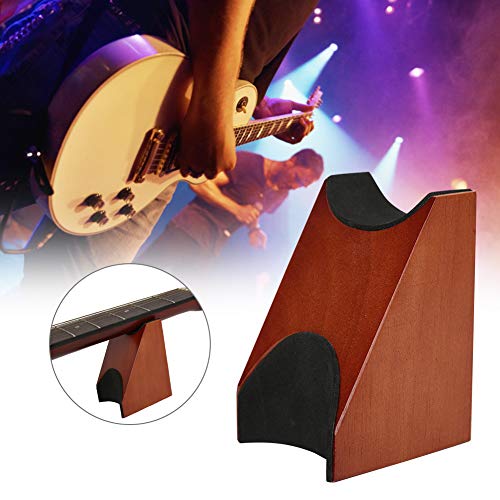 Guitar Neck Rest Support, Wooden Desktop Stand Neck Rest Support Musical Instrument Repair Tool - Image 2