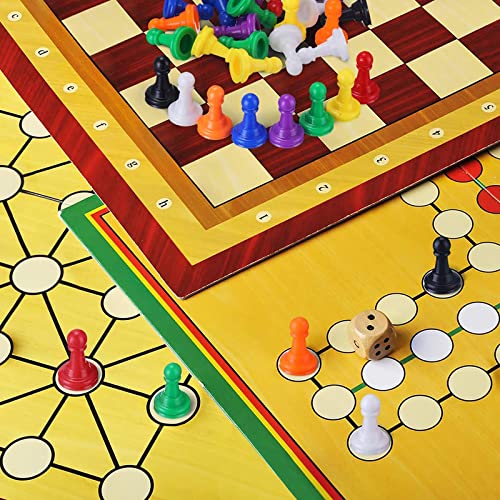 Image of Hestya 96 Pcs Board Game Pawns 8 Colors Plastic 1 Inch Token Markers | Replacement Pieces for Tabletop RPG, Classroom Counting Tokens, DIY Game Markers, Compatible with Chess Checkers Games
