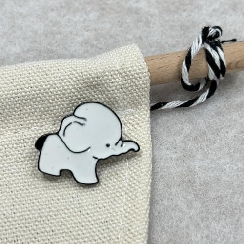 Image of Elephant Awesome Brooch Cartoon Enamel Brooch Pin Jacket Lapel Metal Pins Brooches Badges Exquisite Jewelry
