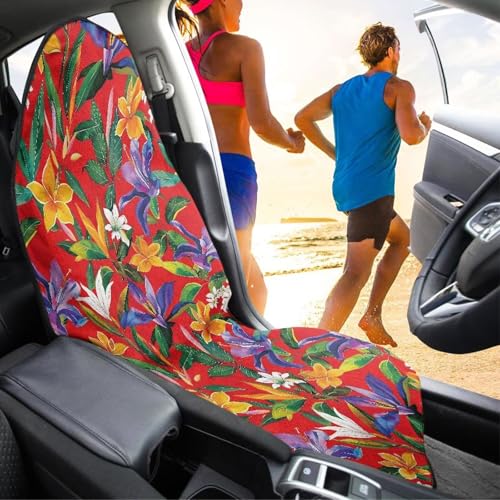 Image of Turtle Car Seat Towel Cover Fashion Auto Interior Waterproof Soft Auto Seat Covers Anti-Slip Vehicle Seat Protector Universal Size Fit for Most Cars SUVs Trucks Vans