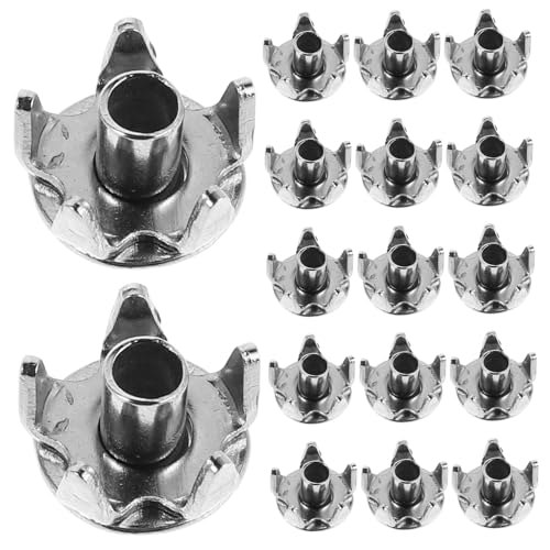 SUPVOX Snow Grippers for Shoes 50pcs Boot Spikes Ice Traction Cleats Anti-Slip Protections for Outdoor Activities