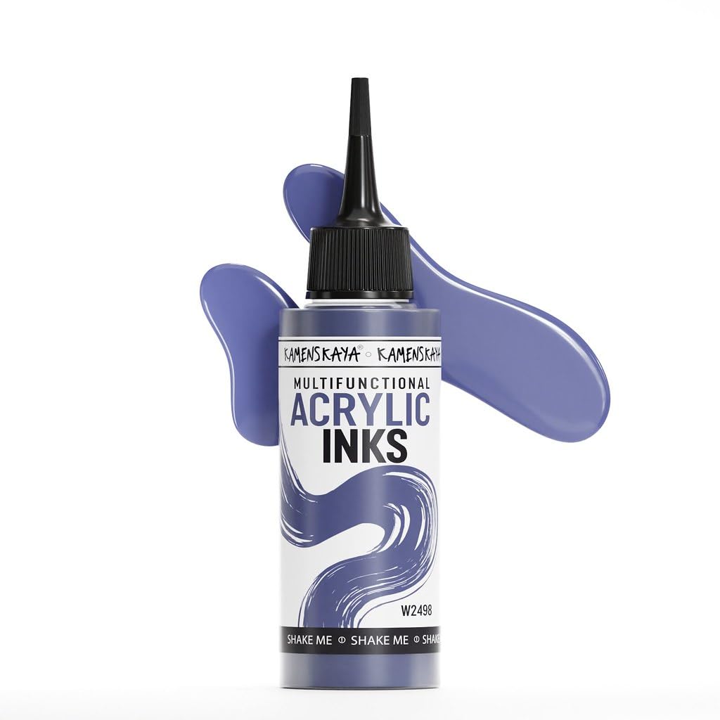 Kamenskaya Acrylic Inks for Artists - 'Blossom' Acrylic Ink, 3.38 Fl Oz (100 ml)