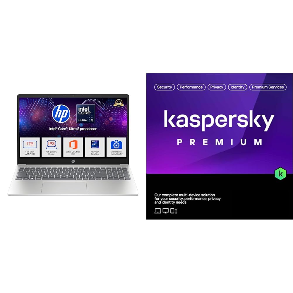HP 15,Intel Ultra 5 125H (16GB DDR5, 1TB SSD) FHD, IPS, 15.6