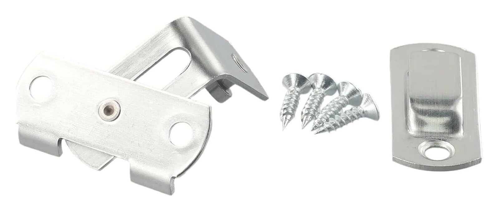 Stainless Steel 90 Degree Right Angle Door Bolt Lock Latch Hasp