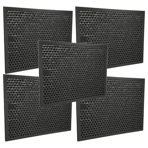 Filtre à charbon actif de rechange pour purificateur Philips FY3432/10 vhbw - Lot de 5 pièces