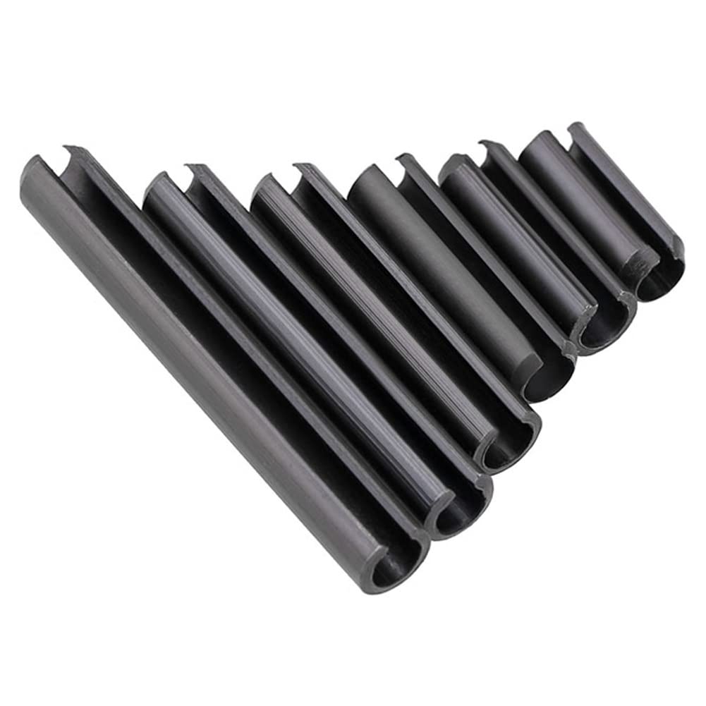 Goupilles à Ressort Fendues Goupille élastique en Acier au Manganèse, M10x55 mm,5 pcs