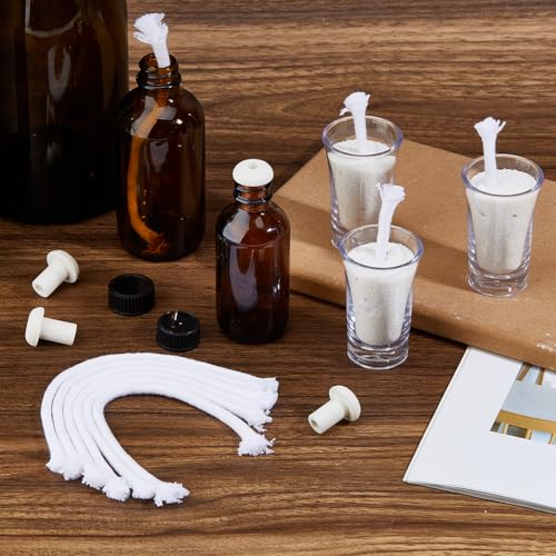 20 Sets de Mechas para Lámparas de Aceite con Soporte Cerámico miniatura 4