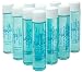 High-End Mini Hotel 2-in-1 Shampoo & Conditioner 10 Pack by Oasis. Leak-Free, Travel-Size Value Set. Light & Compact for Extended Traveling, Hiking, Camping & Backpacking. Thin, Water-Tight Bottles.