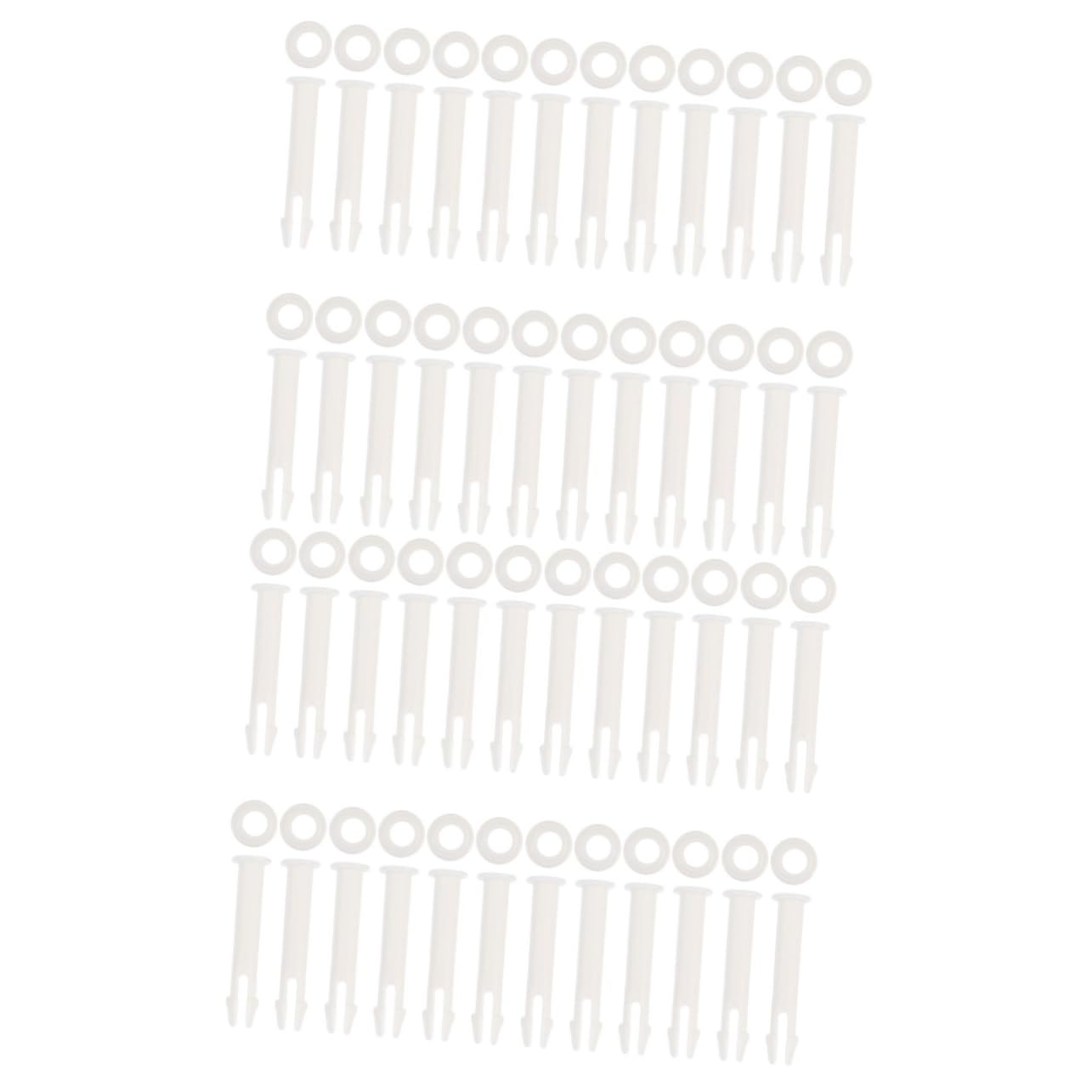 BESPORTBLE 48pièces Goupilles De Connexion Plastique pour Réparation De Piscine Accessoires De Remplacement pour Joints Étanches