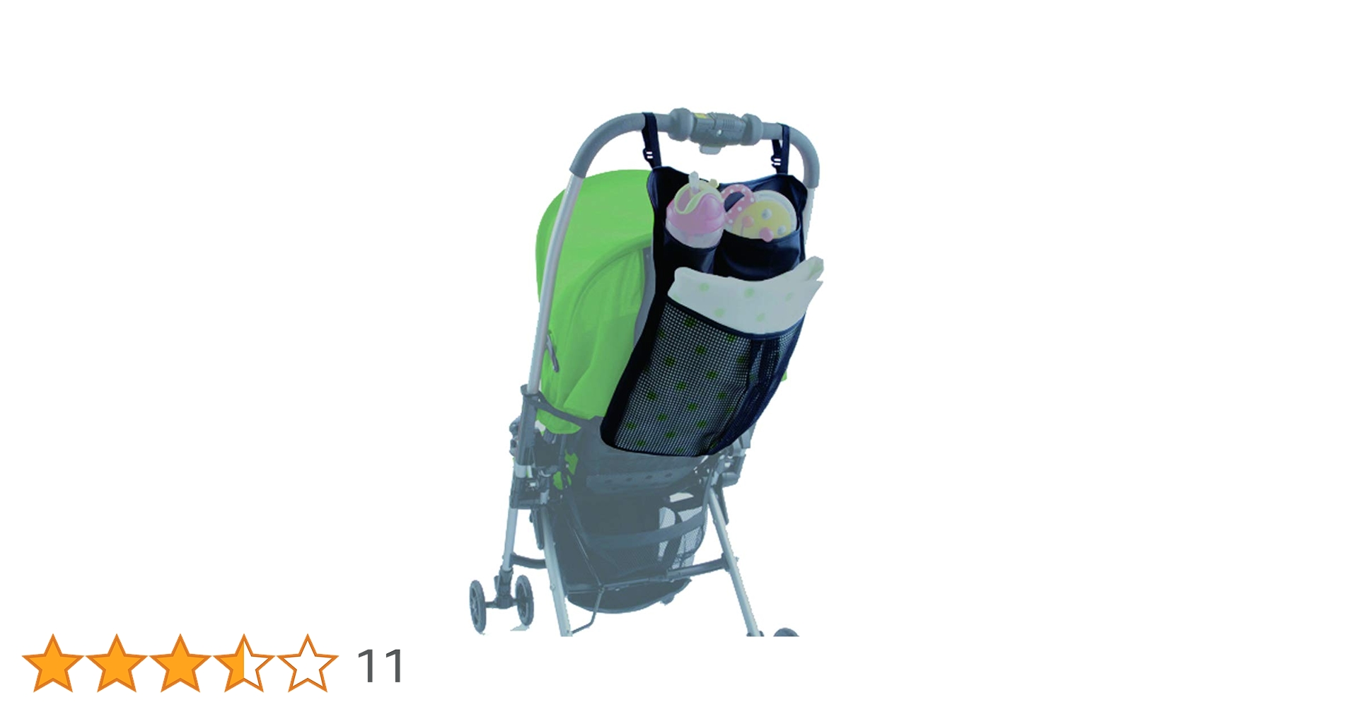 Amazon | ダイヤ (daiya) ベビーカー バッグ 収納 3ポケット