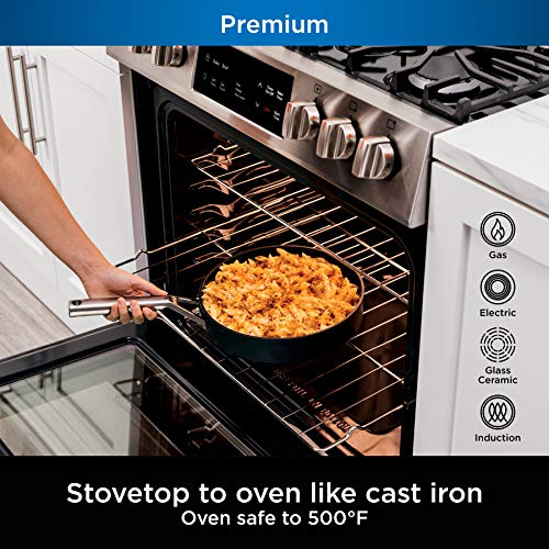 Ninja C30130 Foodi Neverstick Premium 3-Quart Sauté Pan With Glass Lid thumb #3