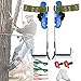 TELAM Ramponi da Arrampicata Antiscivolo 2 Gears, con 1 paio di accessori per arrampicata su corda elastica per arrampicata su alberi per arrampicata su alberi, sopravvivenza nella giungla