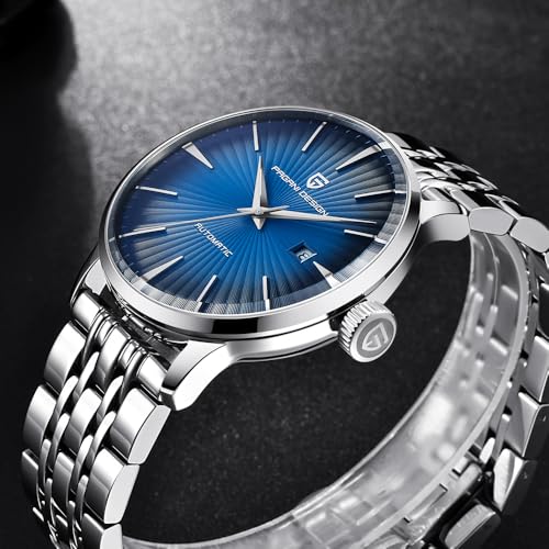 Image of TYBERLEY Pagani Design PD2770 Fashion Men's Automatic Mechanical Watch Stainless Steel Waterproof Leather Strap Simple Business Sport Wristwatches