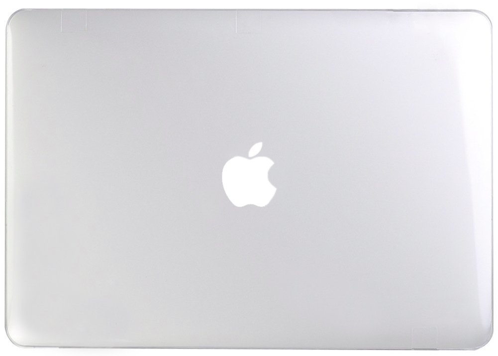 TECOOL Cover compatibile con MacBook Pro 15 Pollici Retina 2015 2014 2013 2012 (A1398), Custodia Rigida Protettiva Sottile in Plastica e Copritastiera UE, Cristallo Trasparente