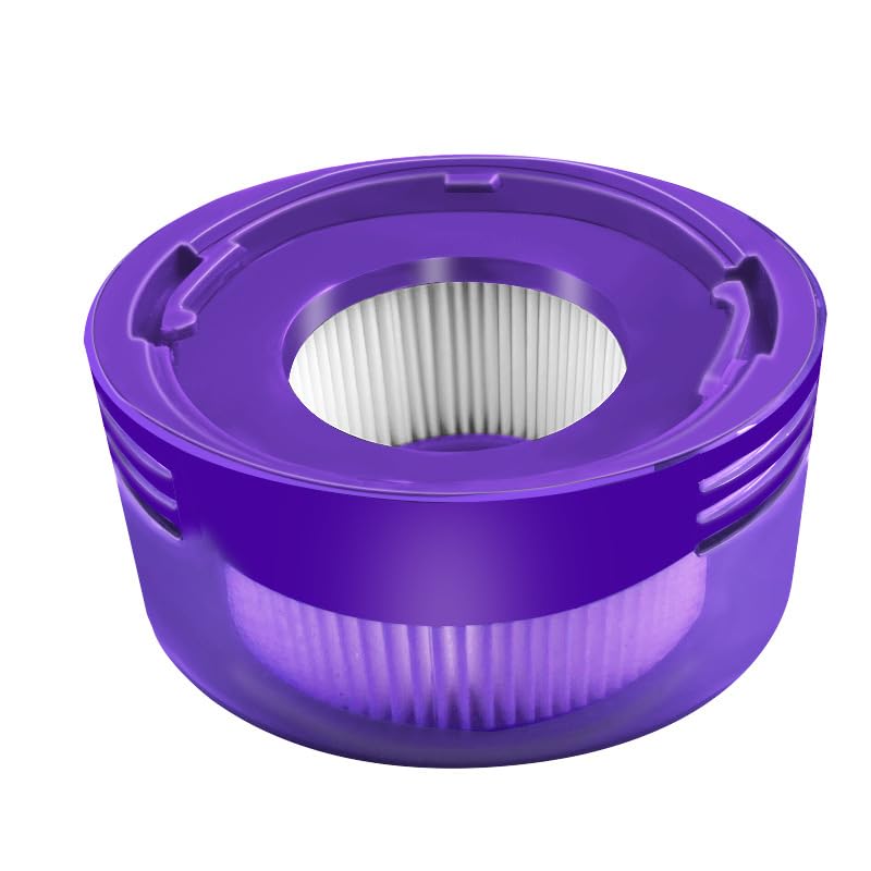 ZLiT Vacuum Filter for Dyson V8 FOCUS Mattress Robot Vacuum Cleaner Front Rear Replacement Filter Kit (rear filter)