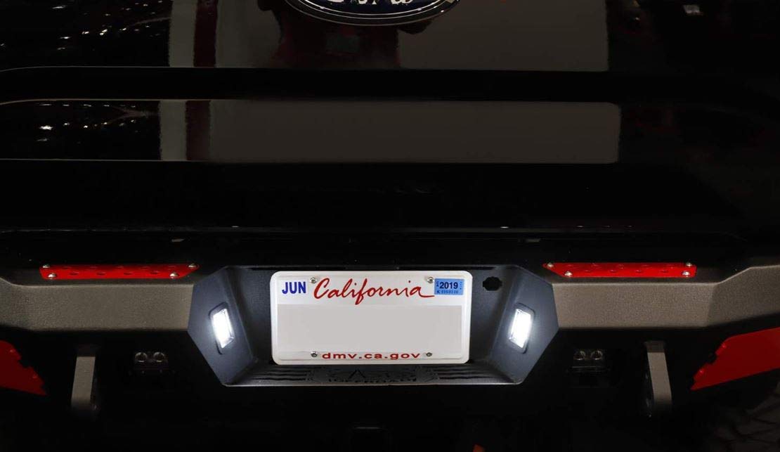 eLoveQ 18 SMD Replacement LED LICENSE PLATE LAMP LIGHT Compatible with FORD 2015-2019 F-150
