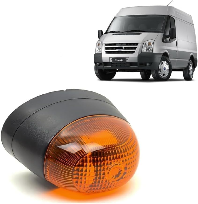 Front Left Side Indicator Repeater Marker Light Lamp Lens FOR FORD TRANSIT MK6 MK7 (2000-2014) YC1513B377AF, 1203328