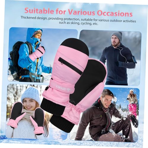 Mitaines de ski tactiles et imperméables pour le snowboard - 3