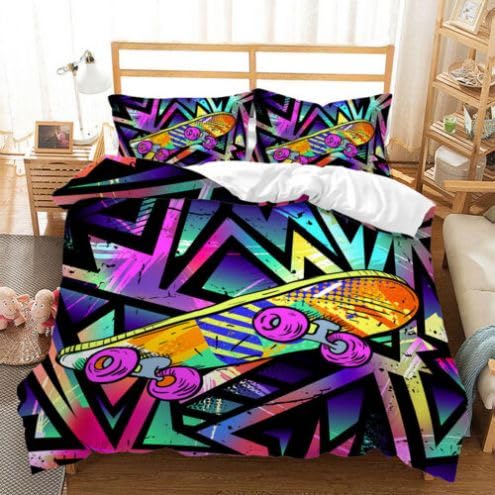 Funda nórdica cama 150 morada de microfibra de 220 x 240 con fundas de almohada