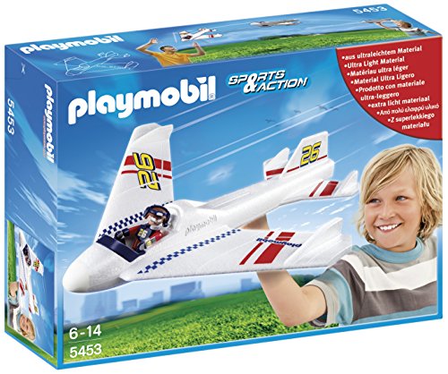 PLAYMOBIL Aire Libre - Turbo Planeador, Juguete Educativo, 40 x 10 x 30 cm, (5453)