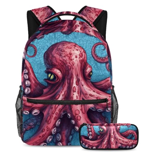 Sac à dos Ocean Monster Octopus : finis les cahiers abîmés et le dos fatigué