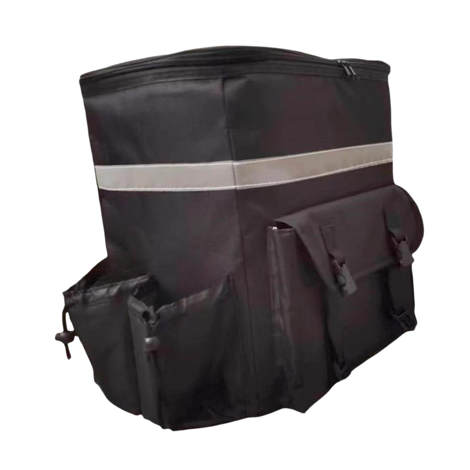 Large Pizza Delivery Bag Thermal Food Bag Portable Leakproof Grocery Shopping Bag Catering Cool Bag for Commercial Use Picnic