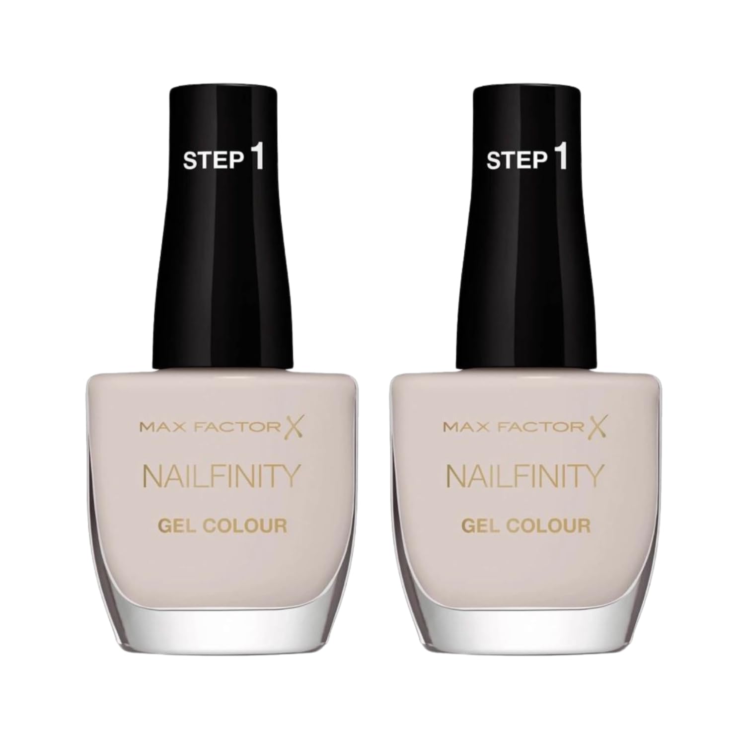 2 x Max Factor Nailfinity Gel Top Coat 12ml - 150 Walk of Fame