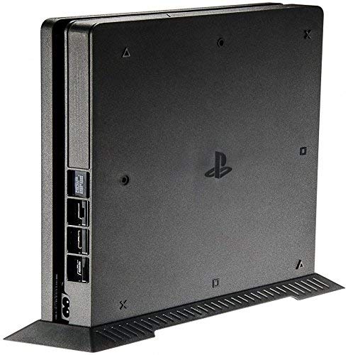 LeSB Playstation 4 Slim Soporte Vertical para PS4 Slim Consola, Negro - imagen 2