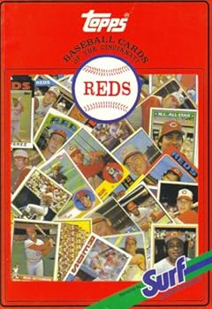 Paperback Topps Baseball Cards of the Cincinnati Reds Book
