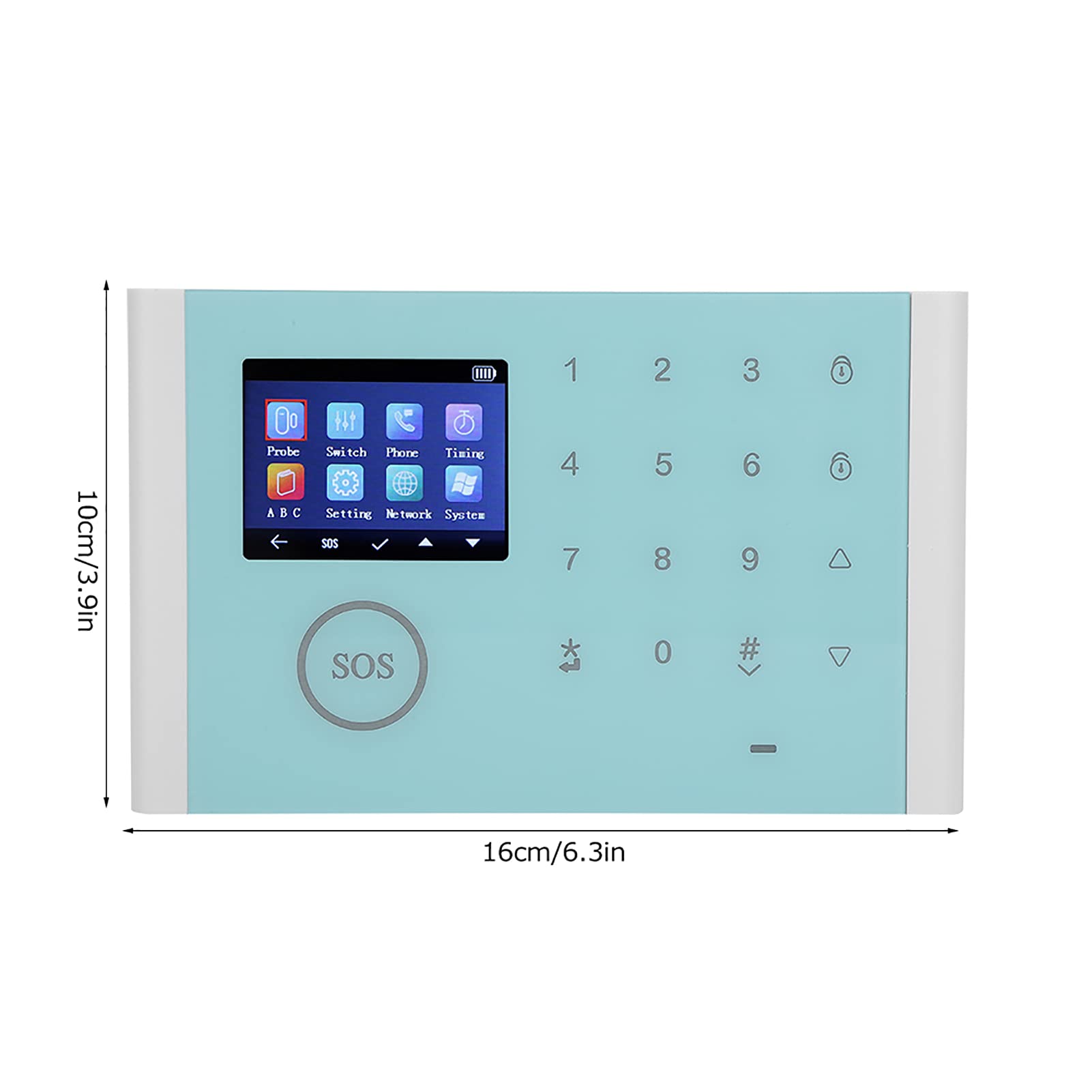Hyuduo di Sicurezza Domestica WiFi GSM GPRS di Allarme Controllo Vocale Intelligente Da 110 a 230 V CA App Multilingue Avvisi di Chiamata SMS per Utenti di Uffici di Case e Appartamenti