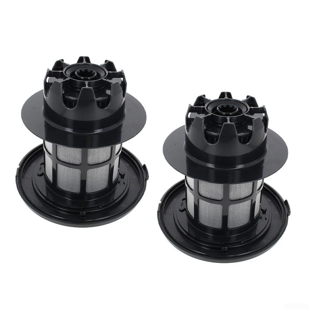 Filtro ciclónico lavable para aspiradoras compatible con Relaxx'x Prosilence y para modelos Siemens que reemplazan el número de pieza 00708278, cilindro separador de polvo de plástico negro (paquete