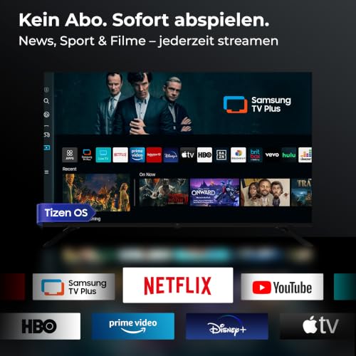 FPD 50 Zoll (127 cm) Fernseher, 4K Smart TV mit Tizen OS mit Airplay & Miracast, UHD Television kompatibel mit Samsung TV Plus… – Ansicht 2
